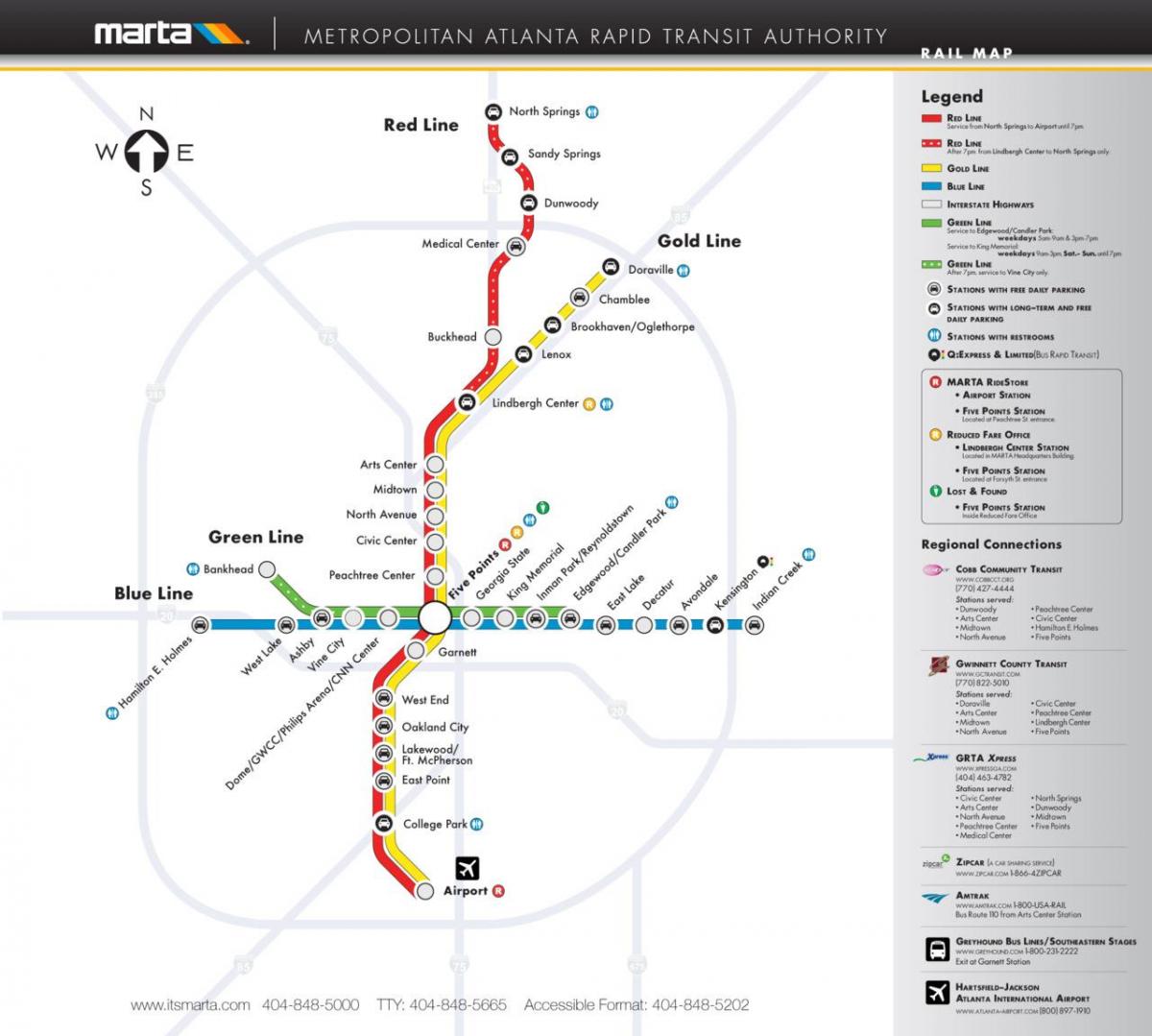 Карта метро марта
