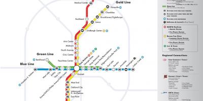 Карта метро марта