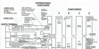 Карта аэропорт атл